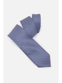 Van Heusen - Men Navy Blue Embroidered Formal Tie