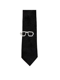 The Tie Hub - Silver Square Spectacles Tie Bar