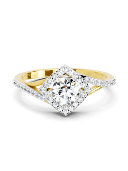 Sparkles - Gold Lab Grown Diamond 0.67 Carat Diamond Engagement Ring for Women