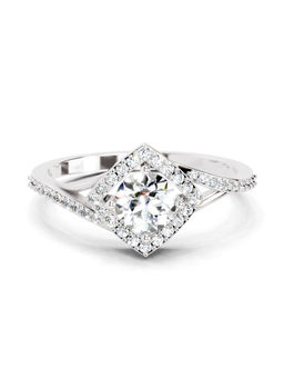 Sparkles - White Lab Grown Diamond 0.67 Carat Diamond Engagement Ring for Women