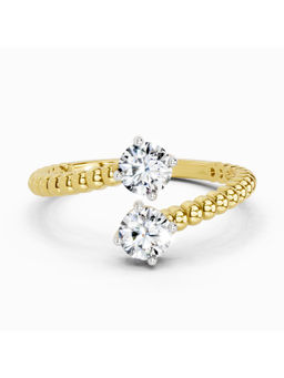 Sparkles - Gold Lab Grown Diamond 0.60 Carat Bypass Diamond Ring