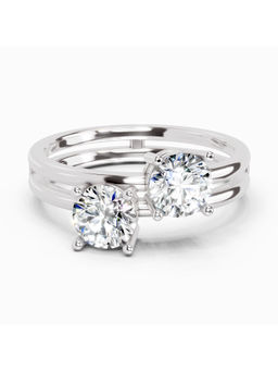 Sparkles - White Lab Grown Diamond 2 Carat Bypass Diamond Ring