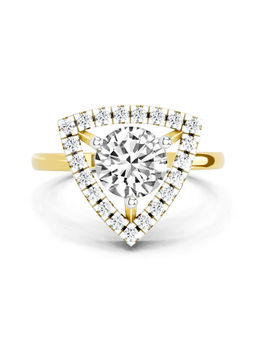 Sparkles - Gold Lab Grown Diamond 1.34 Carat Diamond Ring for Women