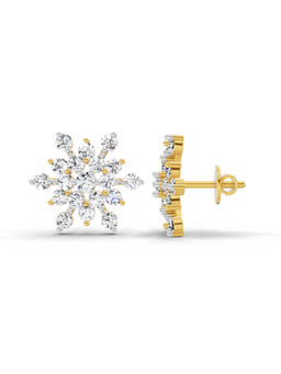 Sparkles - Gold Lab Grown Diamond 1.40 Ct Earrings for Women