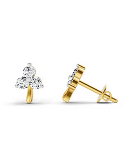 Sparkles - Gold Lab Grown Diamond 0.35 Ct Earrings for Women