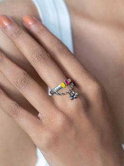 Shaya by CaratLane - Gaj Tanko Ring in 925 Silver