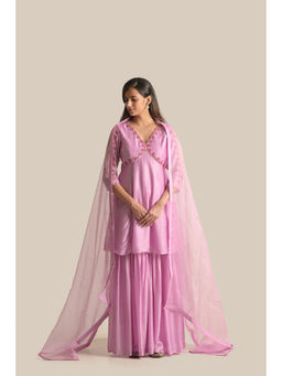 Cupid Cotton - Layla Silk Embroidered Kurta