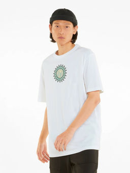 Puma - Downtown Graphic Men White T-shirt