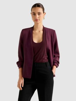 Forever New - Ruby Ruched Sleeve Blazer