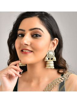 Laida - Gold Plated Royal Jhumka