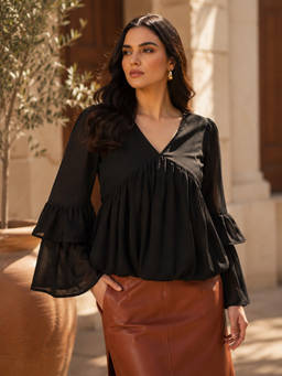 Trend Arrest - Women Bloom Ruffle Top