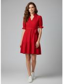 Red color option, Currently selected