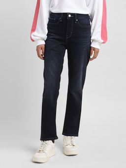 Levi's - Women Mid Rise 312 Slim Fit Navy Blue Jeans