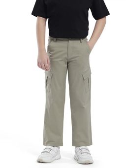 RARE ONES - Boys Green Solid Cargo - Rare Ones By Rare Rabbit