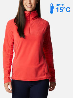 Columbia - Women Red Glacial Pullover upto 15°c