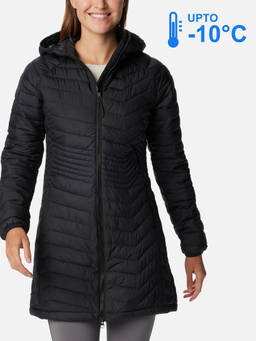 Columbia - Women Black Omni-Heat Reflective Powder Lite Jacket upto -10°c
