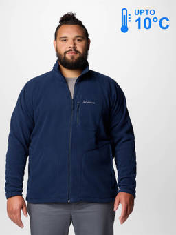 Columbia - Men Navy Blue Fast Trek Fleece Jacket upto 10°c