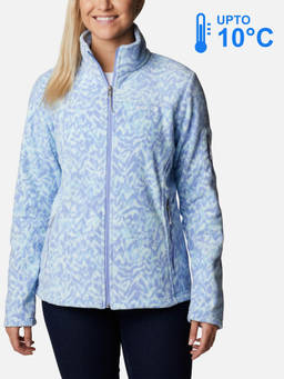Columbia - Women Blue Fast Trek Fleece Jacket upto 10°c