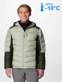 Columbia - Men Green Omni-Heat Infinity Labyrinth Down Jacket upto -10°c