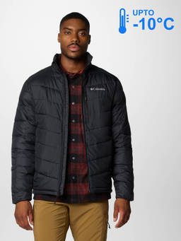 Columbia - Men Black Omni-Heat Infinity Labyrinth Down Jacket upto -10°c