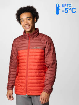 Columbia - Men Red Omni-Shield Silver Falls Down Jacket upto -5°c