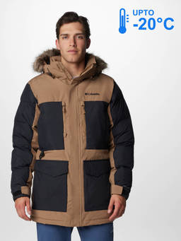 Columbia - Men Brown Omni-Heat Infinity Marquam Peak Jacket upto -20°c