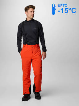 Columbia - Men Orange Omni-Heat Infinity Cirque Bowl Pant upto -15°c