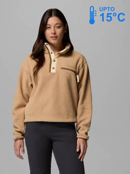 Columbia - Women Brown Helvetia Pullover upto 15°c