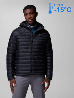 Columbia - Men Black Omni-Shield Corelite Down Jacket upto -15°c
