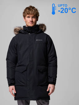 Columbia - Men Black Omni-Heat Infinity Cape Ridge Jacket upto -20°c