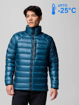 Columbia - Men Teal Omni-Heat Arctic Arctic Crest Down Jacket upto -25°c