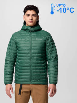 Columbia - Men Green Omni-Shield Powder Pass Down Jacket upto -10°c