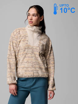 Columbia - Women Beige Sequoia Pullover upto 10°c
