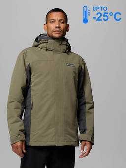 Columbia - Men Multi-Color Omni-Heat Reflective Bugaboo IV 3in1 Jacket for upto -25°c
