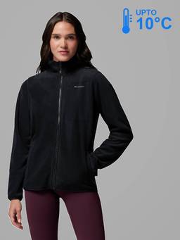 Columbia - Women Black MTR Pacific Arch 200 Hiking Trekking Fleece Jacket