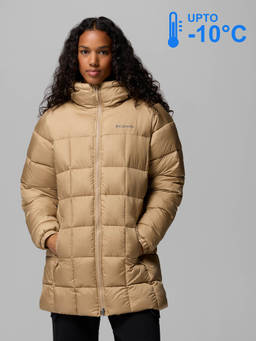 Columbia - Puffect Iii Women Brown Solid Jacket