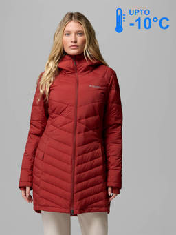 Columbia - Joy Peak Ii Women Red Solid Jacket