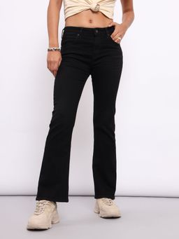Lee - Womens Black High Waist Jeans