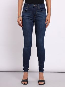 Lee - Womens Blue High Waist Jeans