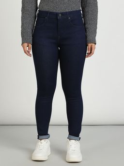 Lee - Womens Dark Blue Denim Jeans