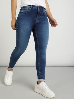 Lee - Womens Blue Skinny Jeans