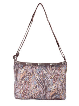 LeSportsac - QUINN Brown Color Soft Medium Size Bag - 3352.F477