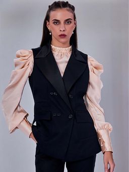 Prot Official - Tailored Waistcoat In Black