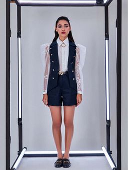 Prot Official - Waist Coat In Midnight Blue