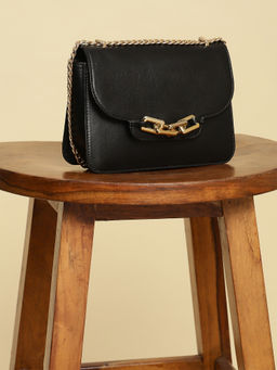 Label Ritu Kumar - Black Sunset Sling Bag