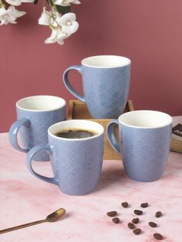 Voncasa - Ceramic Mug Set of 4 Pcs