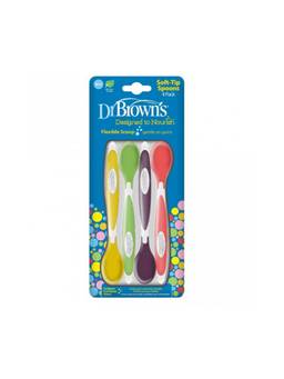 Dr. Brown's - Soft Tip Spoons, 4-Pack Multicolor (Pack of 4)