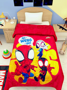 Athom Living - Marvels Spider New Collection Kids Comforter (Queen)