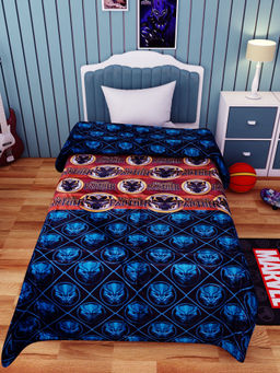 Athom Living - Marvels Black Panther Grid View Kids Comforter (Queen)