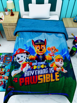 Athom Living - Paw-Patrol Paw-Sible Kids Comforter (Queen)